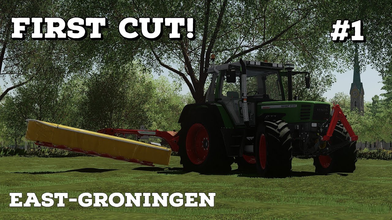 FIRST cut in NEW map! | East-Groningen | FS22 | Timelapse #1 - YouTube