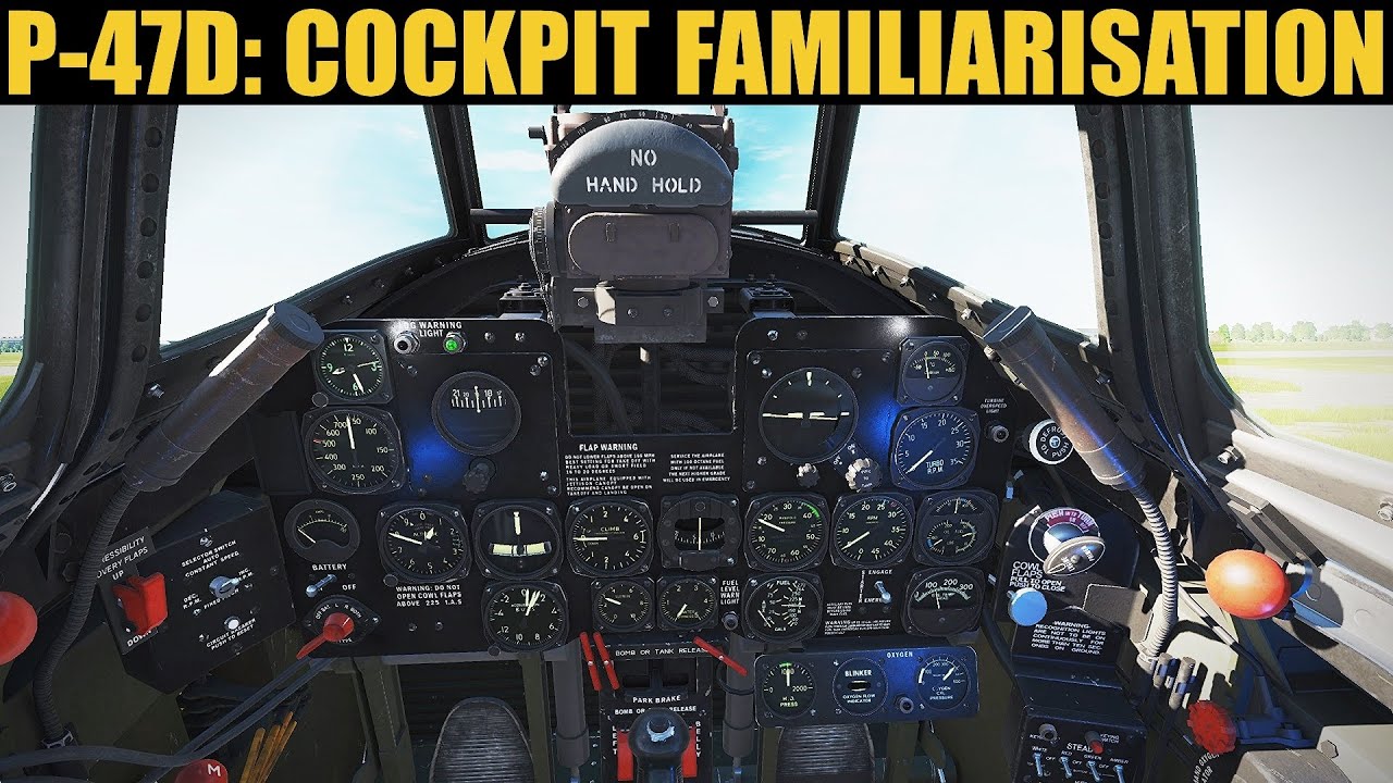 P 47 Thunderbolt Cockpit