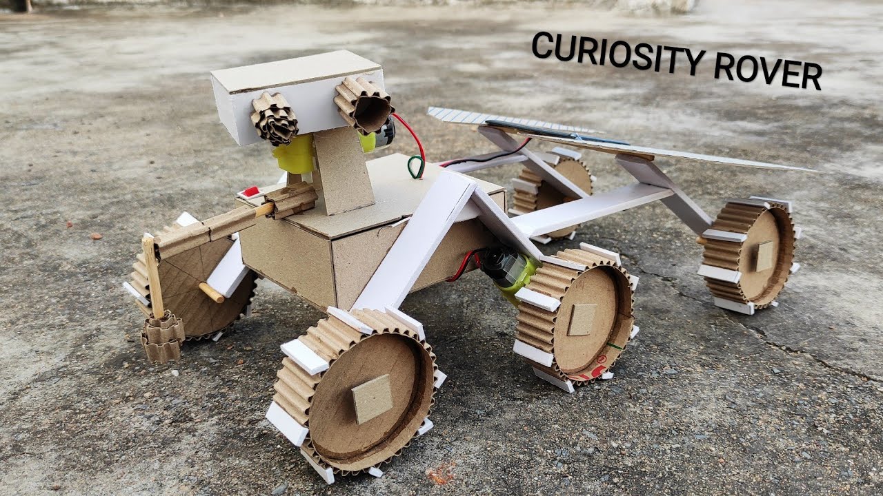 Cardboard Moon Rover