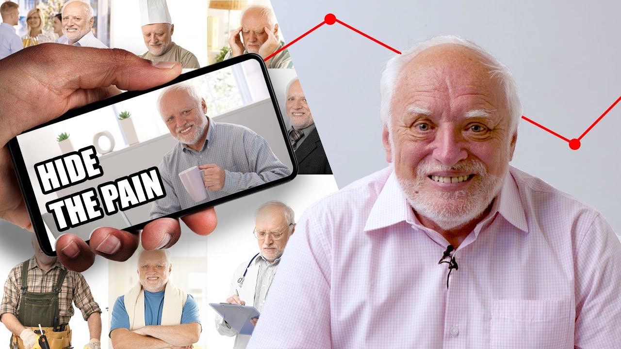 I Accidentally Became A Meme: Hide The Pain Harold - YouTube