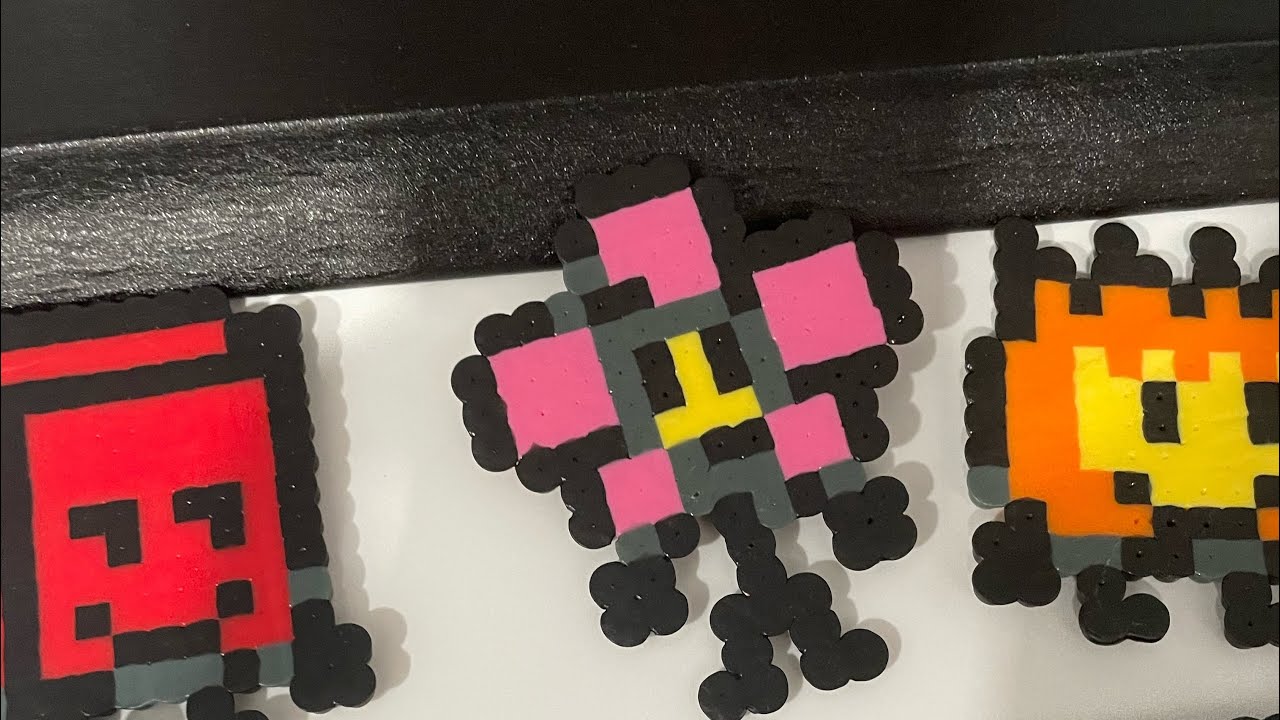 I made bfdi perler beads(idea from AnimationObjectShow) - YouTube