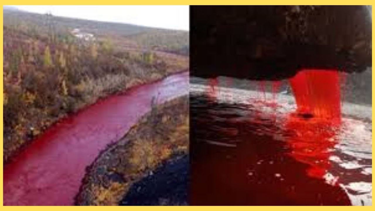 Rivers Turning Red All Over The World😳 YouTube