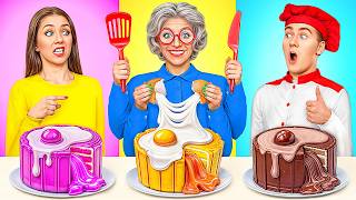 Me Vs Grandma Cooking Challenge Funny Situations In Kitchen By Multi Do Challenge