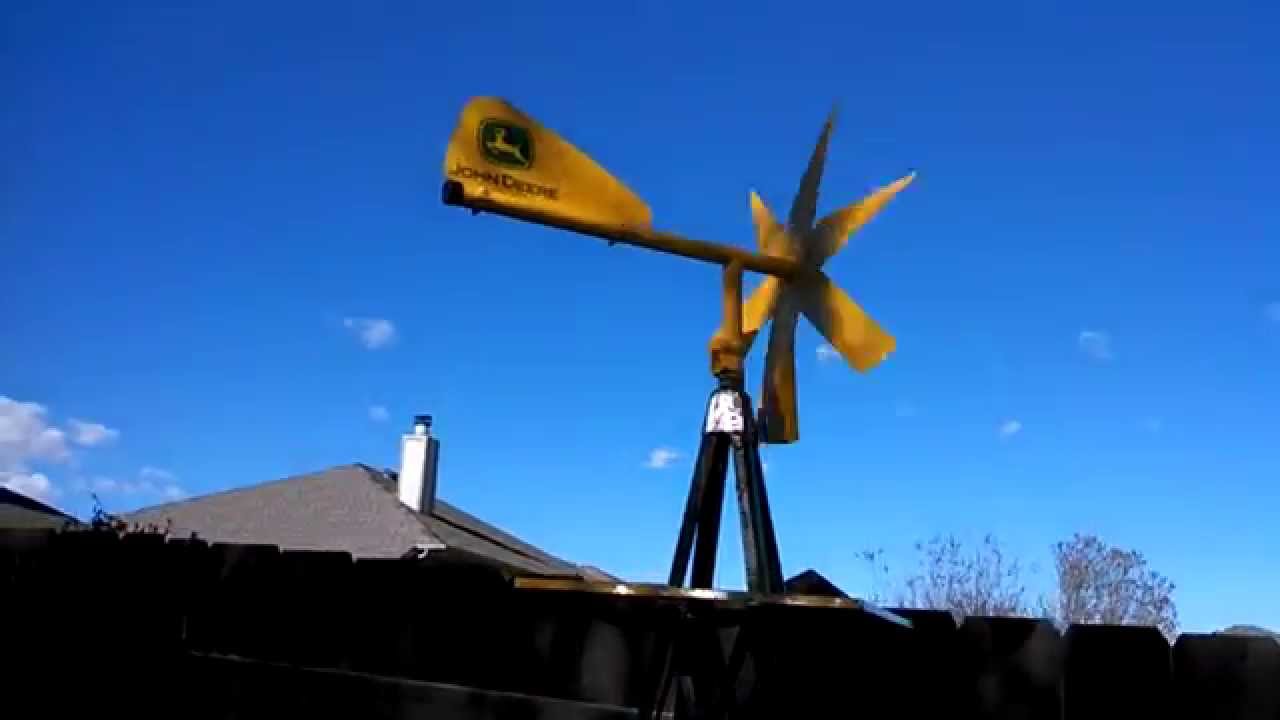 John Deere Backyard Windmill YouTube