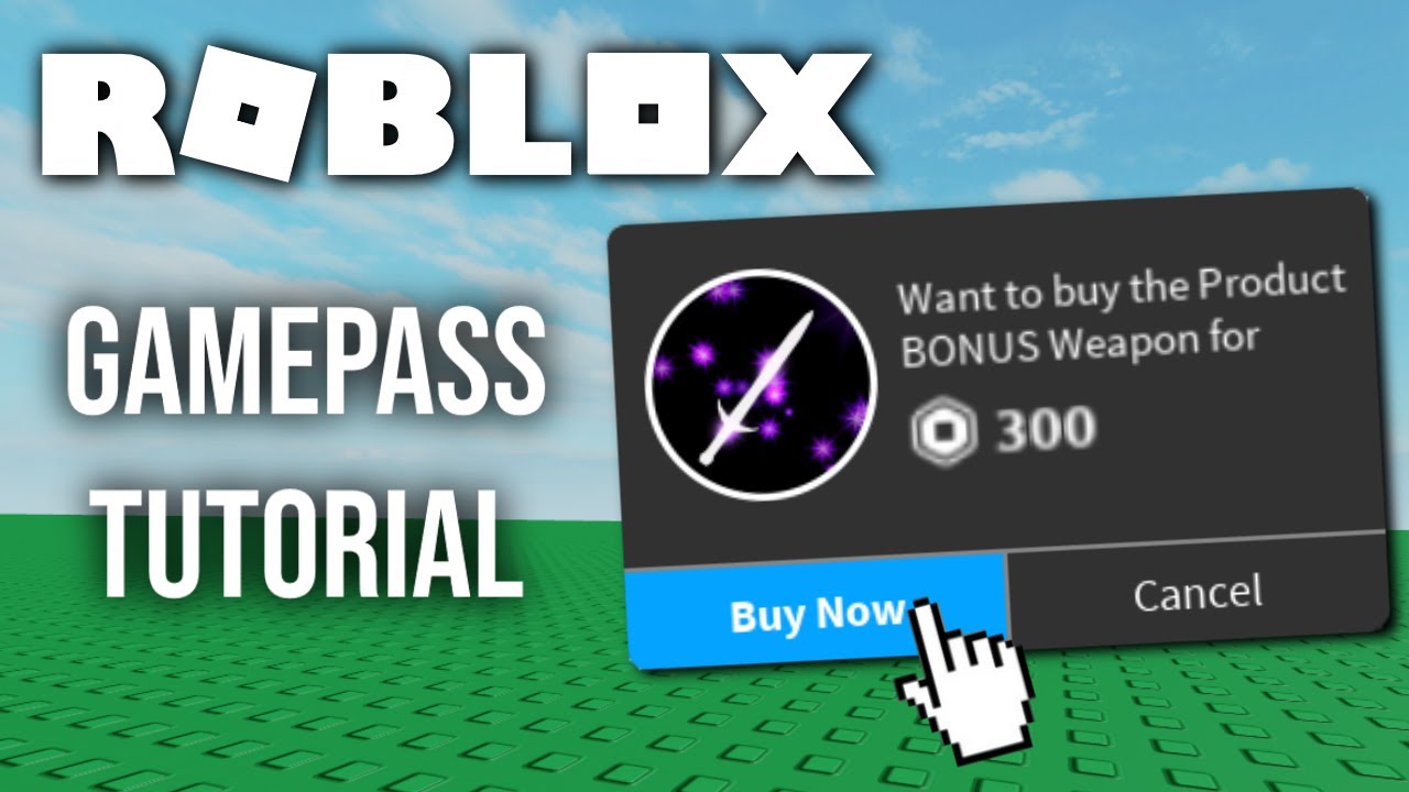 Roblox how to make a donation gamepass