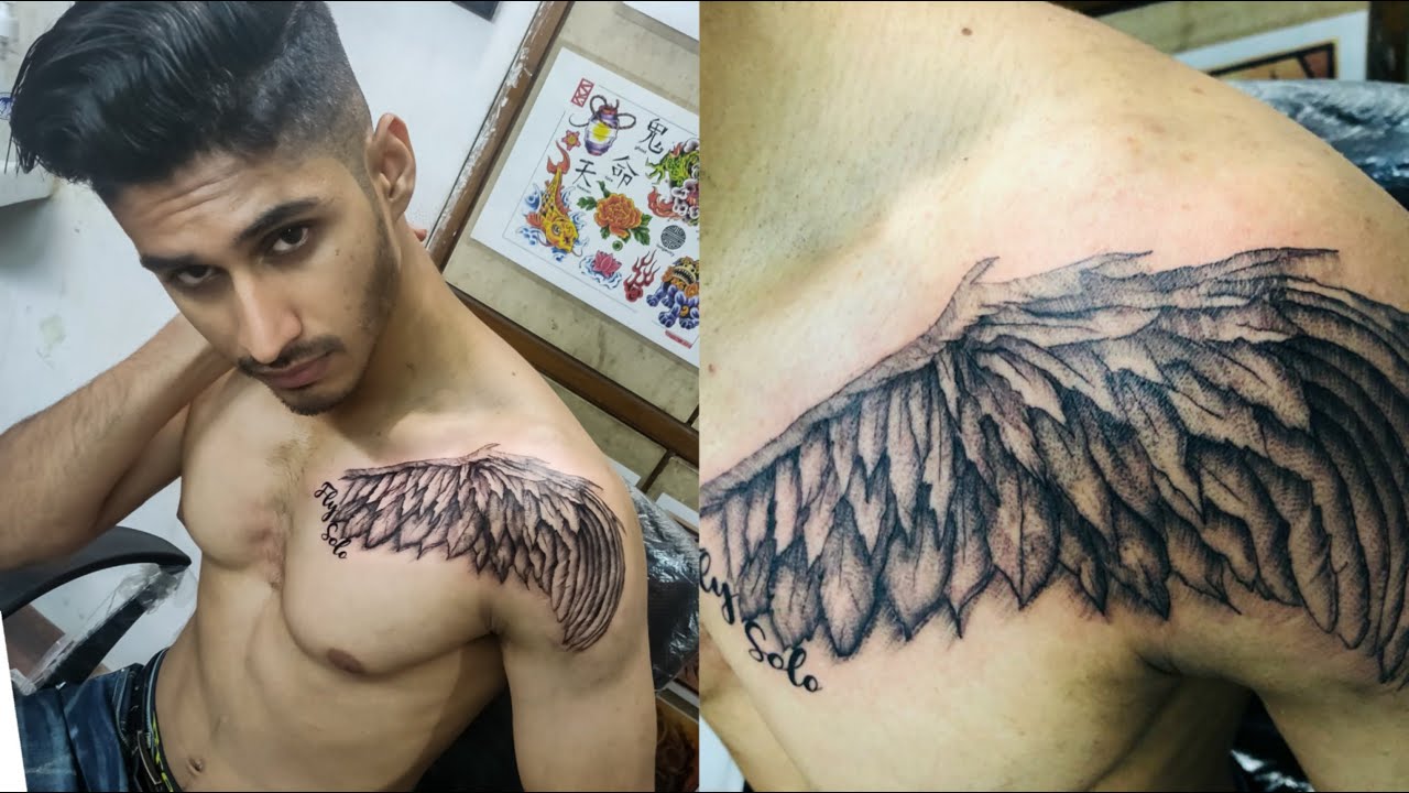 Mumbai Tattoo Studio  Small tribal tattoo on boy middle of chest done by  at Big Guys tattoo  Piercing Studio Tribal tattoo have lot of spiritual  meaning  different designs its