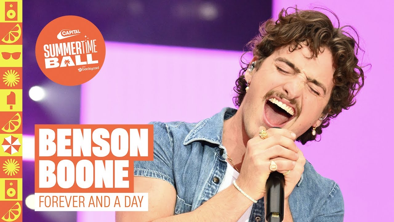 Benson Boone: Live Performance of 'Forever and a Day' at Capital's Summertime Ball 2024