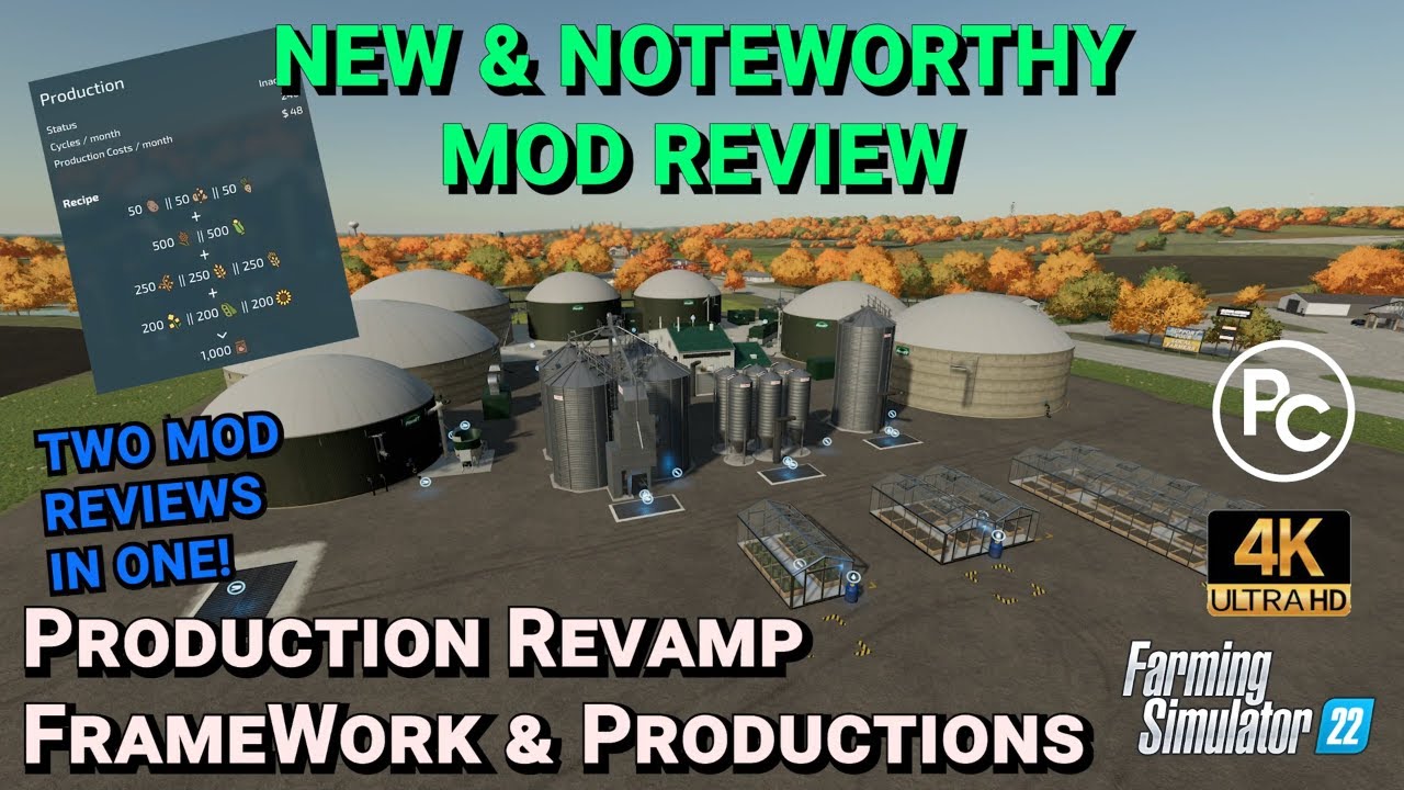 Fs22 Production Pack Revamp V10 Farming Simulator 22 Modsclub | Images ...