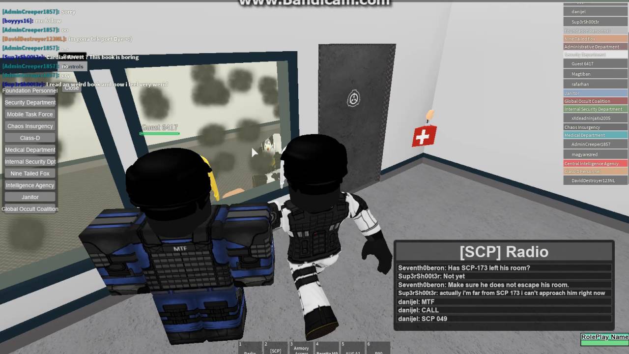 Карта scp roleplay roblox