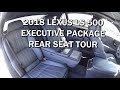 Lexus Ls 500 Back Seat