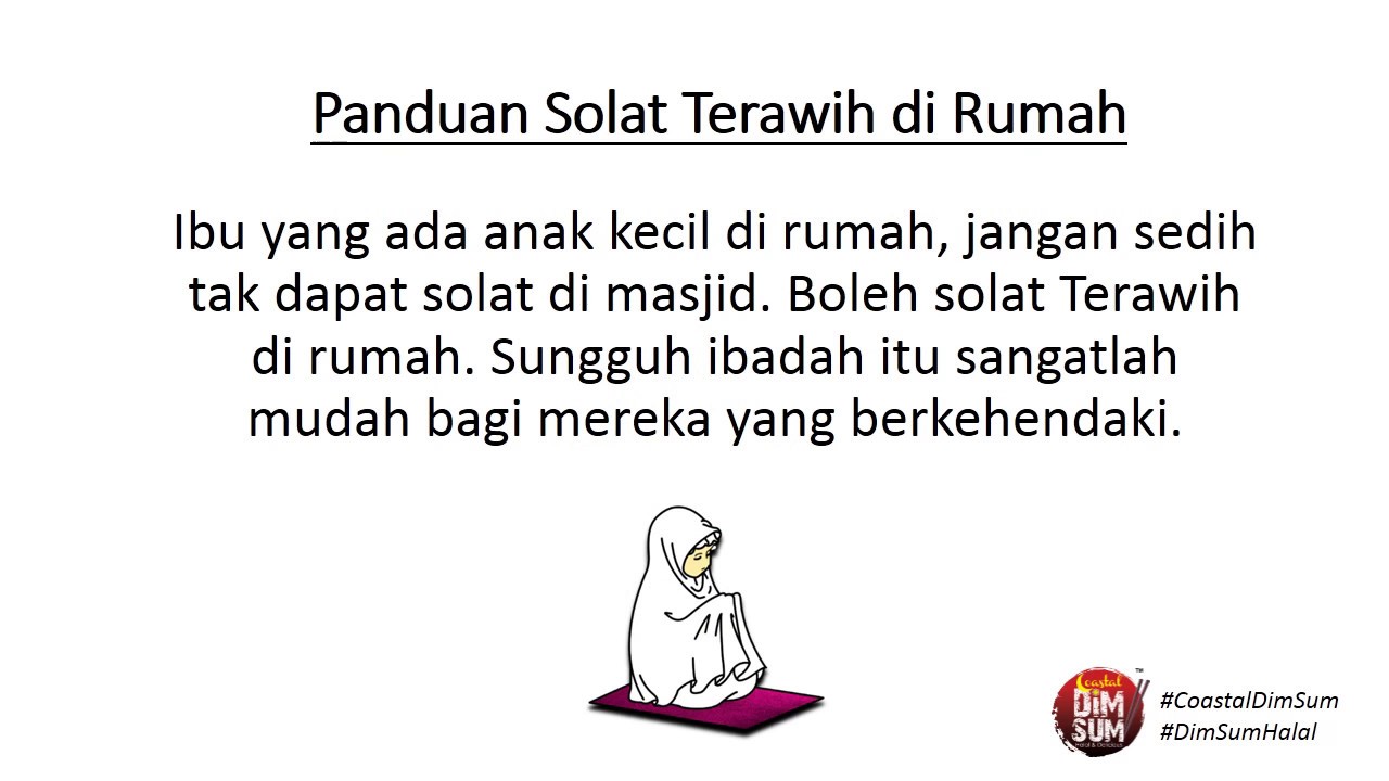 Kaifiat solat terawih