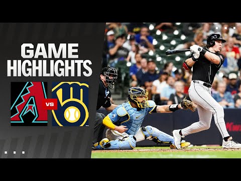 D-backs vs. Brewers Game Highlights (9/22/24) | MLB Highlights