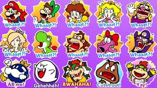 Mario Party Superstars - All Characters u0026 Stickers | Doovi