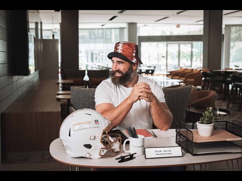 NFL Legend Jason Kelce Joining Marriott Bonvoy and Courtyard by Marriott as First-Ever 'Fanbassador,' Bringing Passionate NFL Fans a Series of Unforgettable Experiences