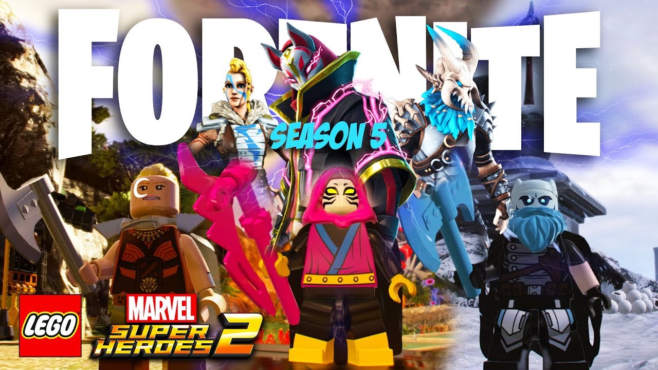 Lego Marvel Superheroes 2 Fortnite Season 5 Custom Characters