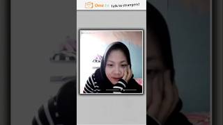 Ngeprank Cewe Hijab Polos Ometv Reaction