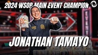 Jonathan Tamayo Is The 2024 WSOP Main Event Champion!