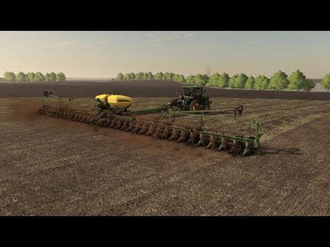 Planting on Larson Farms 16x - YouTube