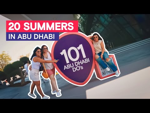 Vive la nueva campaña de Abu Dabi 20 veranos, un Abu Dabi: Un verano no basta para vivirlo todo