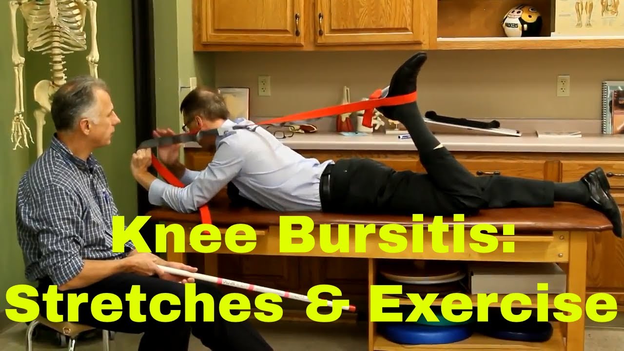 Knee Bursitis Stretches & Exercises (Pes Anserine, Suprapatellar ...