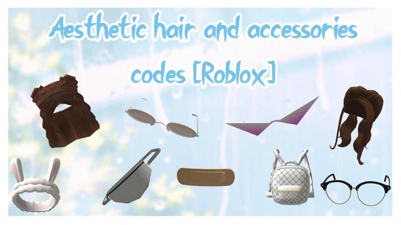 Roblox Aesthetic Accessories *with Codes And Links* - Youtube 963