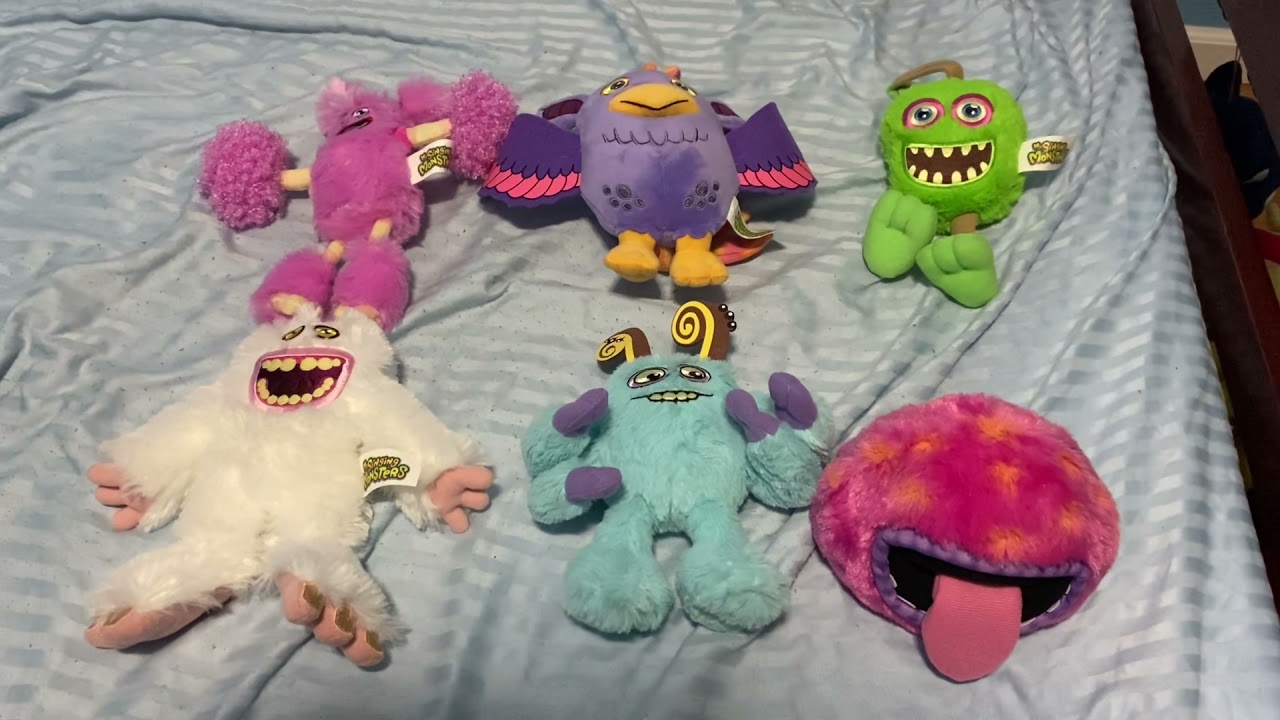 6 My Singing Monsters Plush Review - YouTube