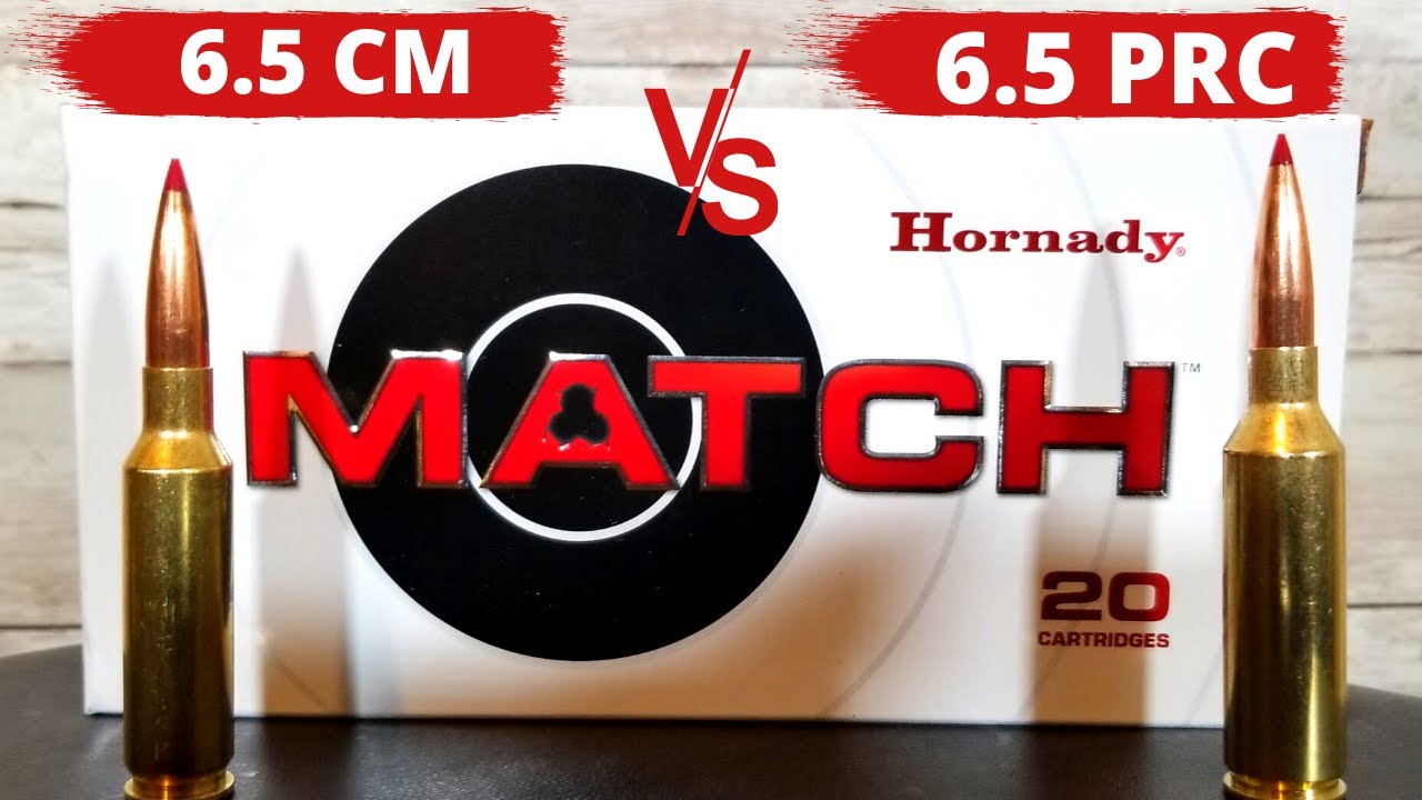 6.5 Creedmoor Vs 6.5 Prc Ballistics Chart