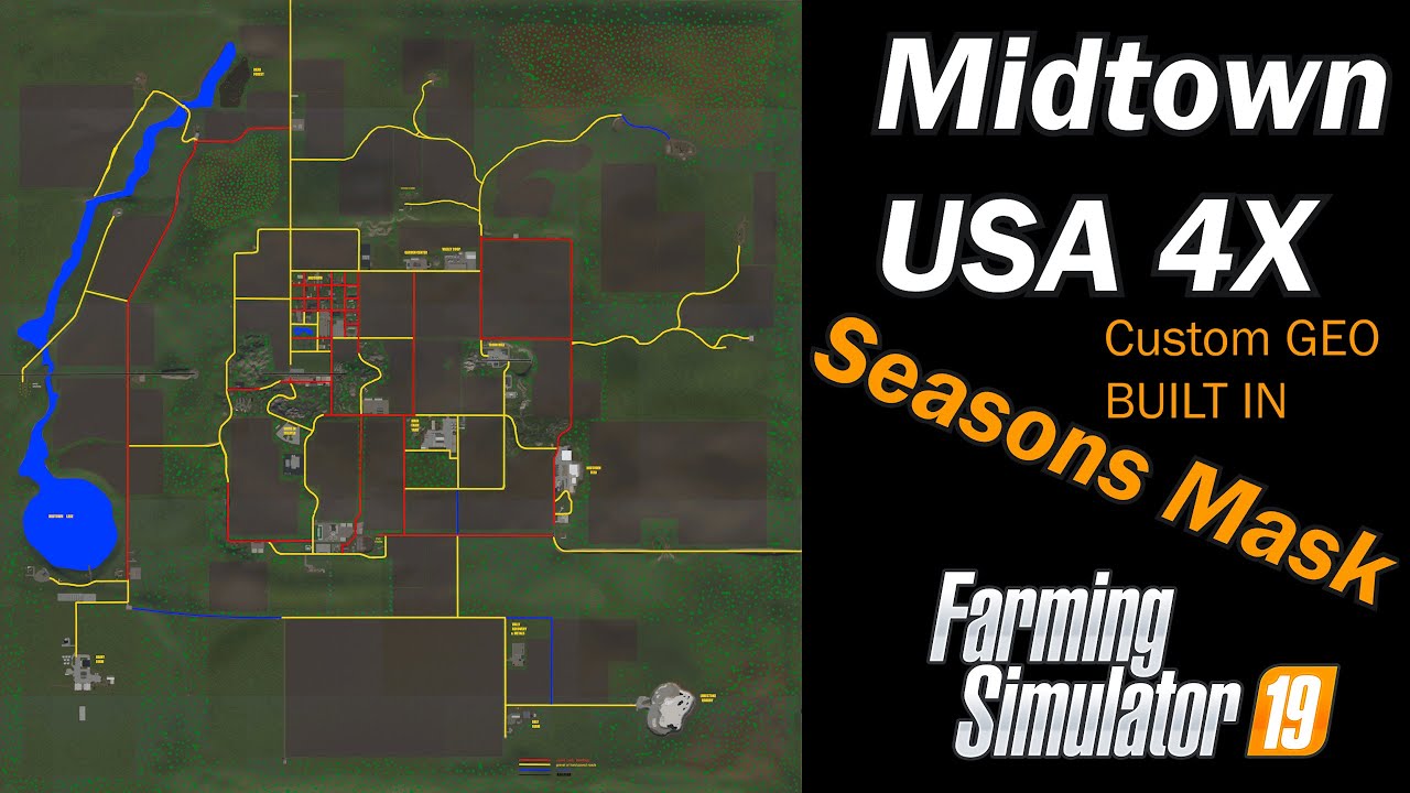 Us maps for fs19 - rethuman