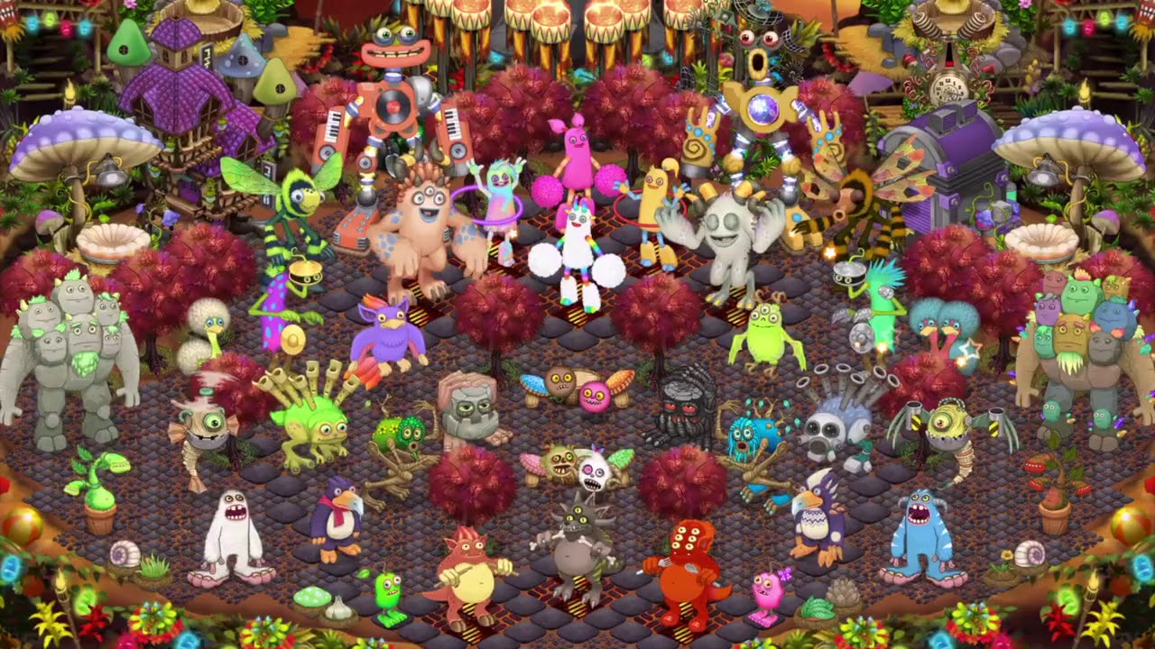 My singing monsters layout