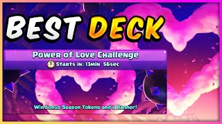 Power Of Love Challenge In Clash Royale