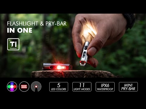 Introducing HUNT XR: The World's Smallest and Coolest Titanium Keychain Flashlight