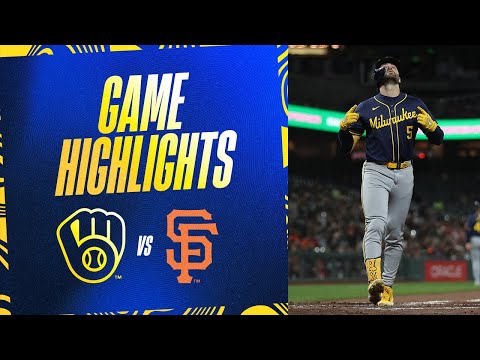 Brewers vs. Giants Game Highlights (9/10/24) | MLB Highlights