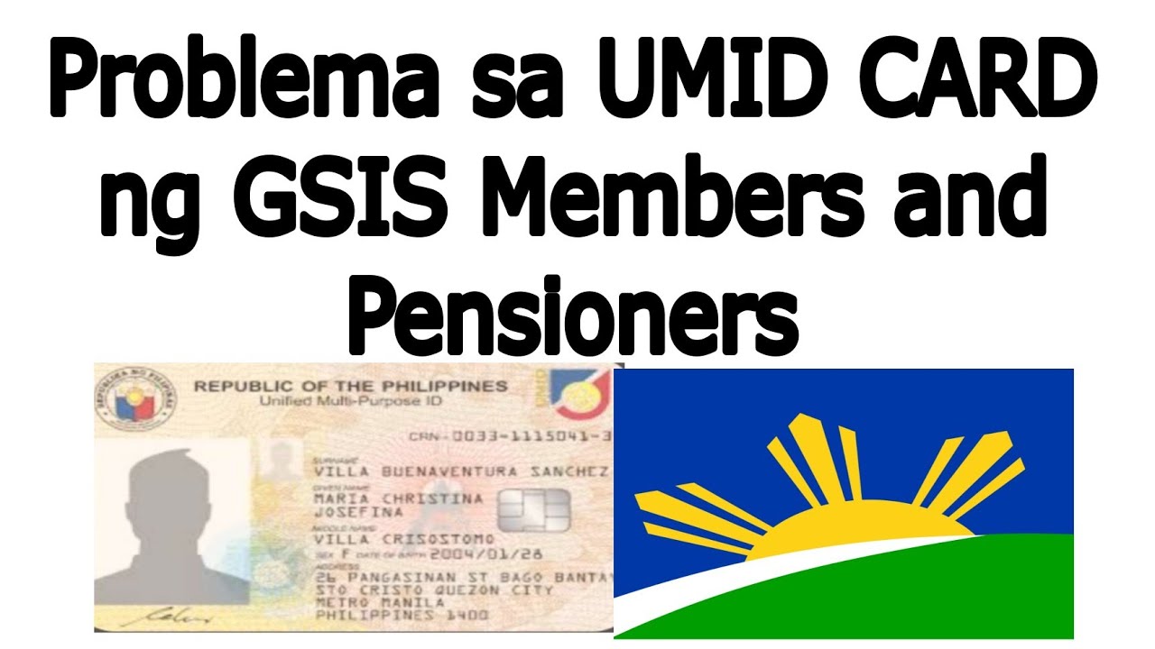 Naku! UMID cards ng GSIS Members and Pensioners nagkaproblema - YouTube