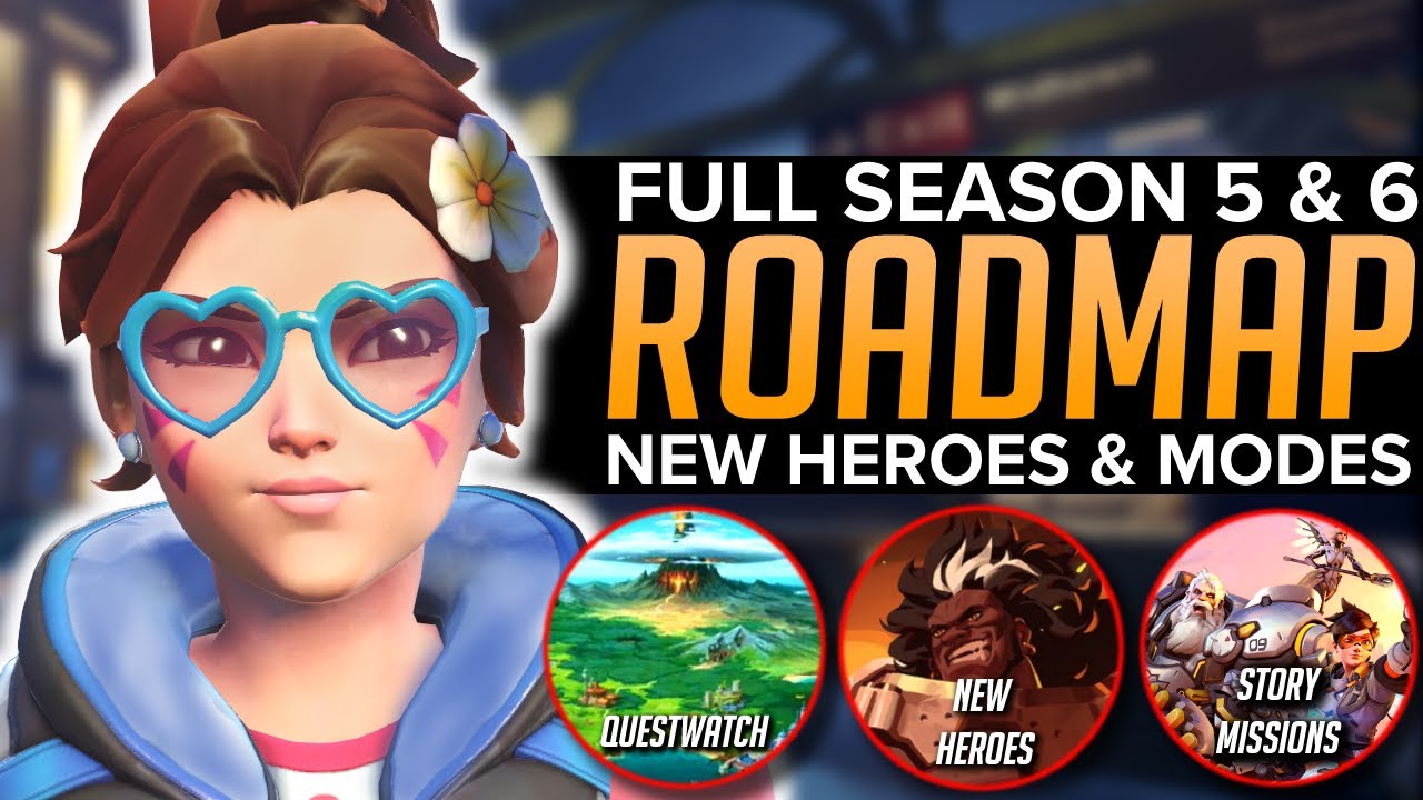 Overwatch 2: NEW Heroes, Maps & Modes! - FULL Season 5 & 6 Content ...