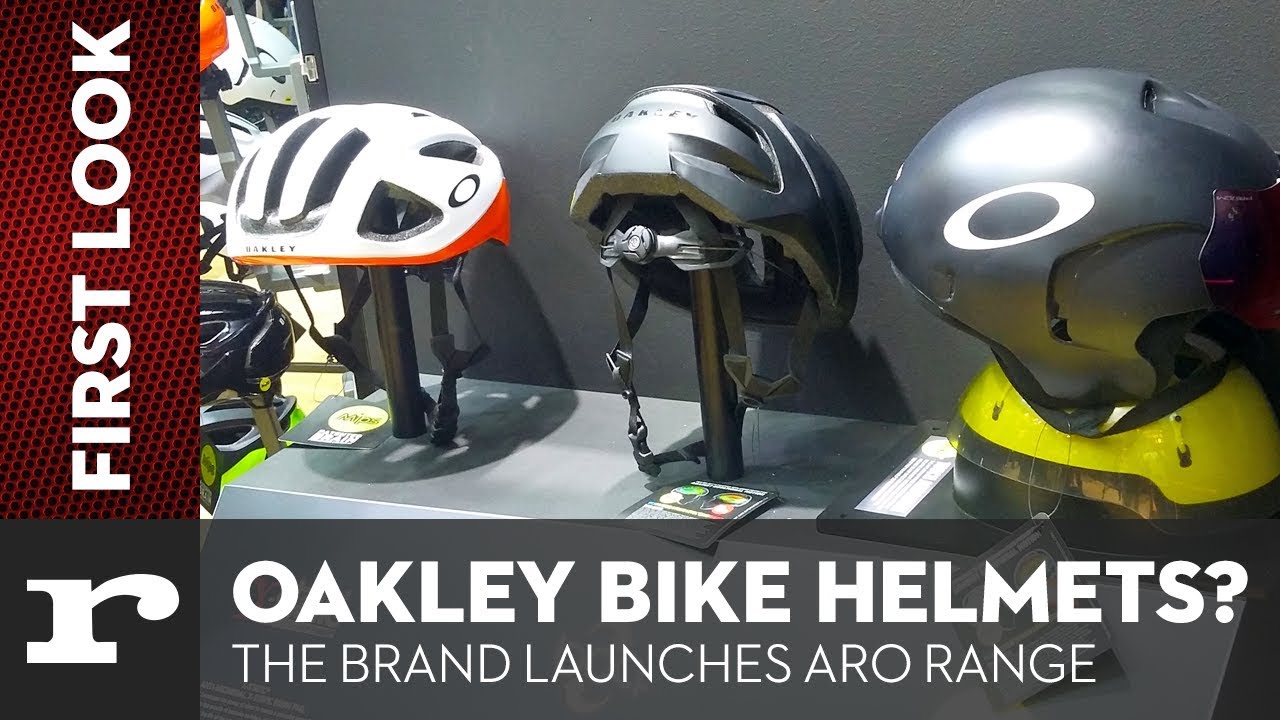 Oakley BIKE HELMETS? The brand launches their ARO helmet range - YouTube