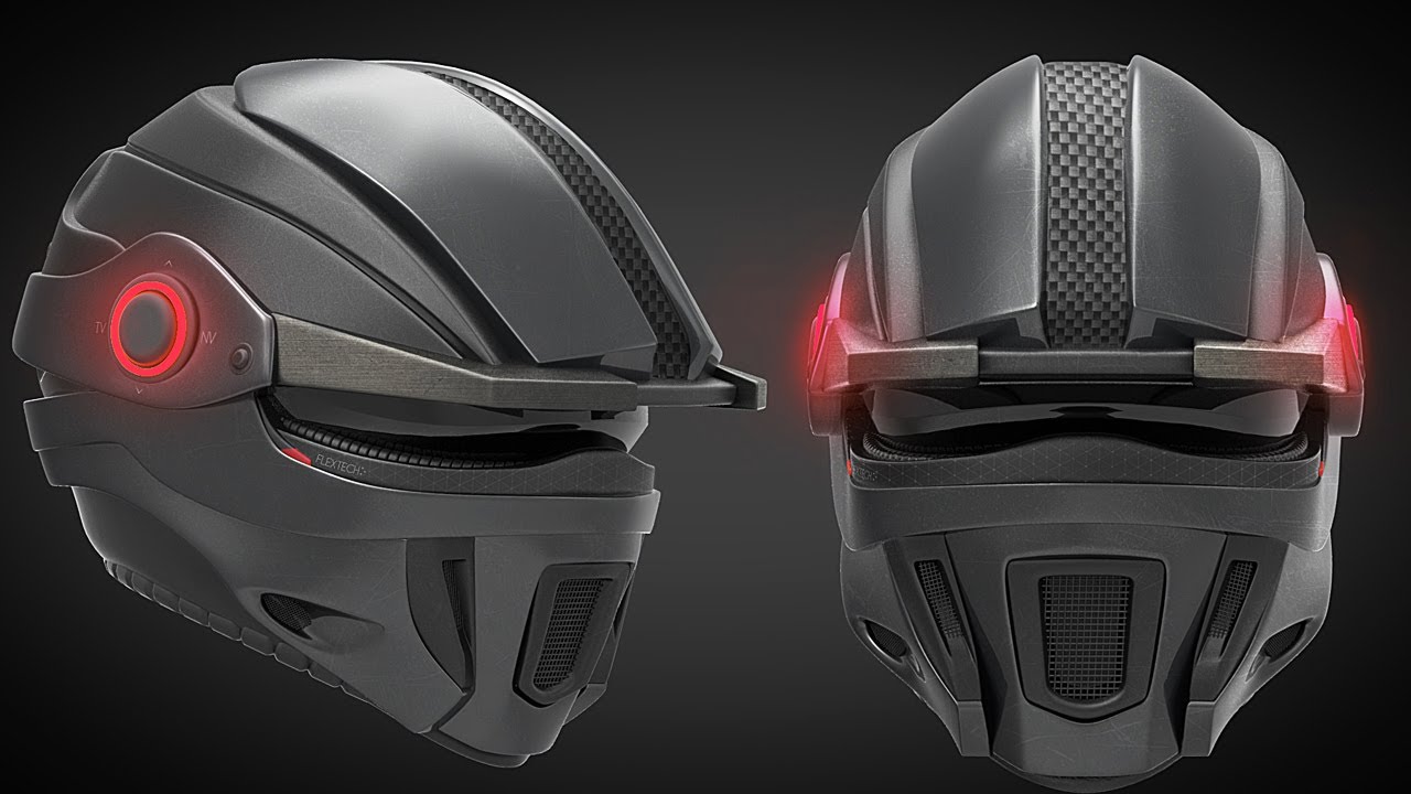 Futuristic Motorcycle Helmets