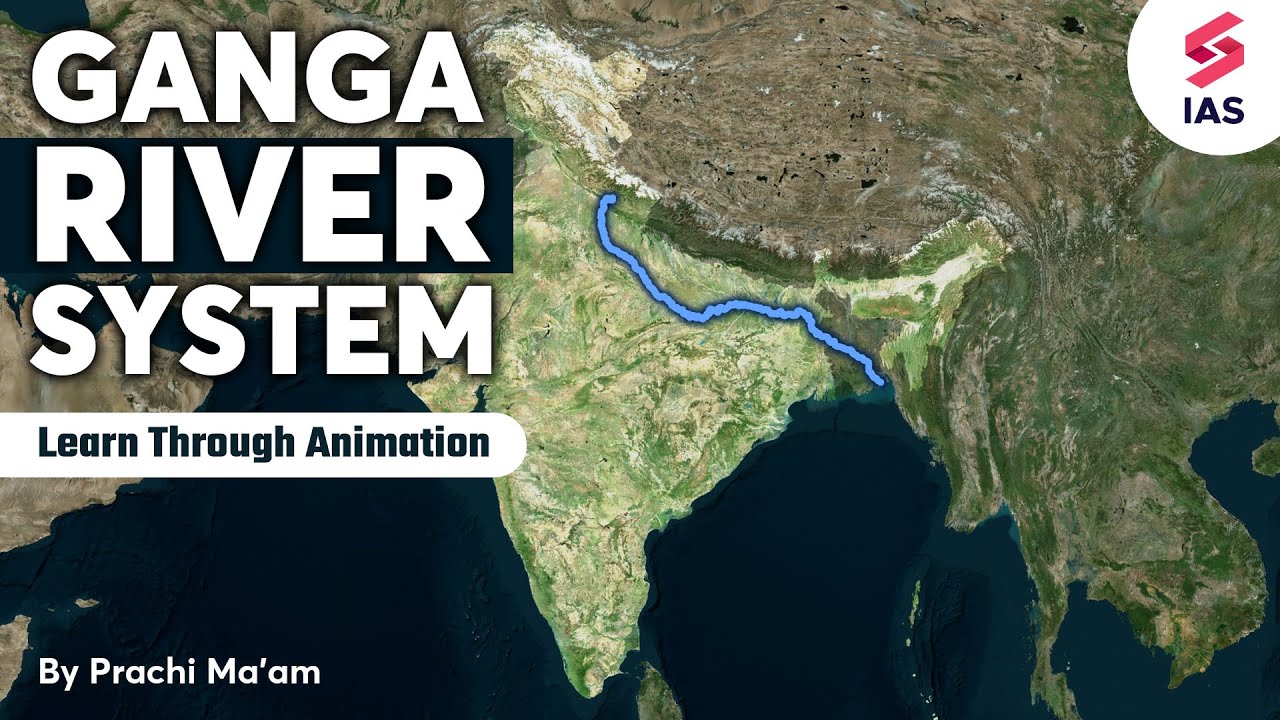 Map Of India Ganges River