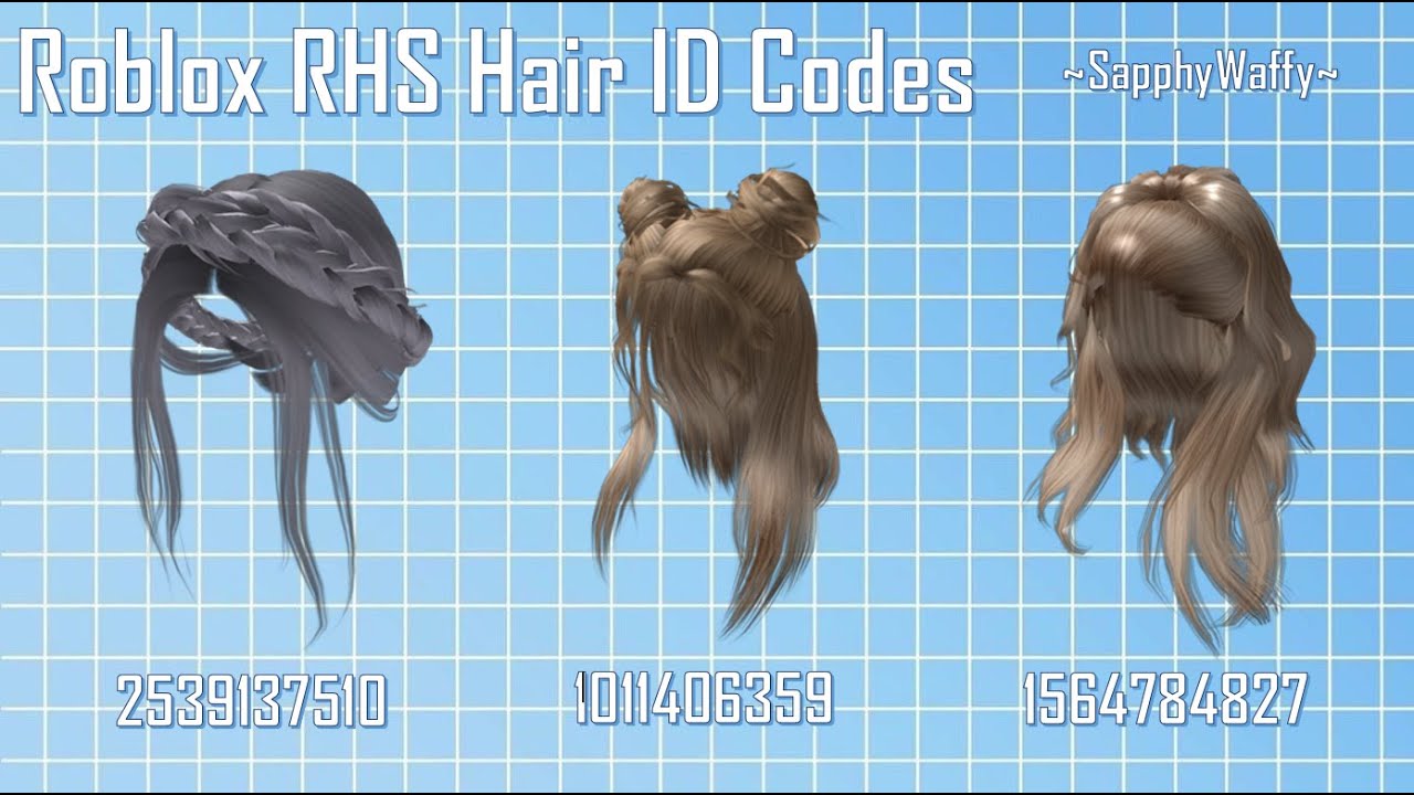 Cute Roblox Hair Ids