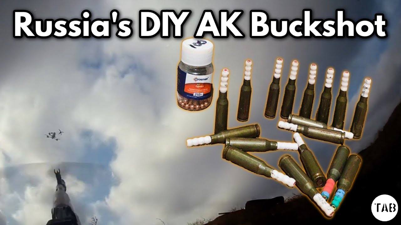 Russia's DIY Anti-Drone AK Ammo