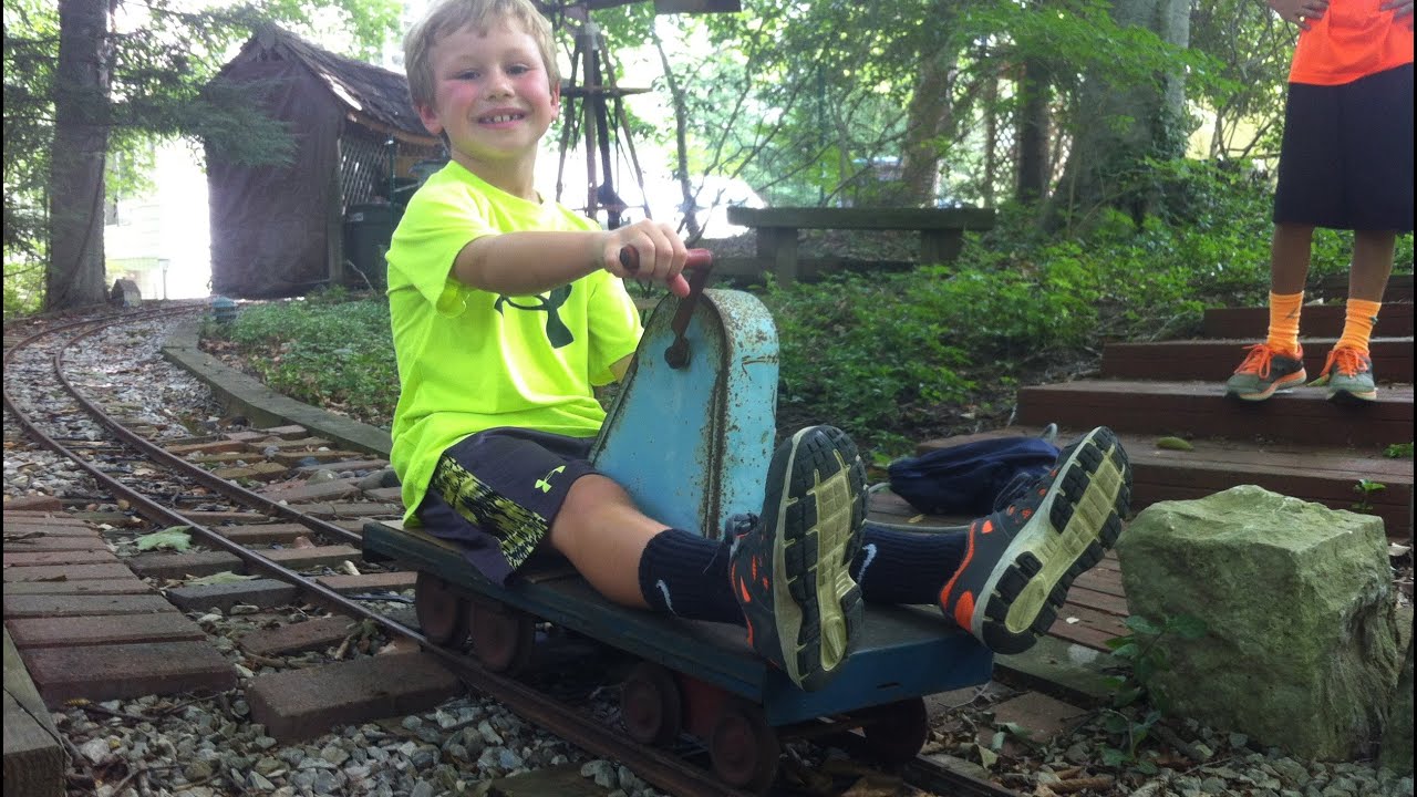 Doepke Live Steam Yardbird Hand Railcar Car Backyard Train Boys