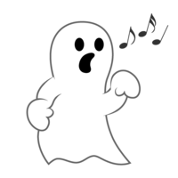 Singing ghost