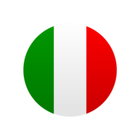 Italian flag (circular)