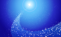 Shooting star-background (blue-blue) in a fashionable and beautiful starry sky (Milky Way style)