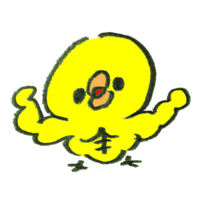 Mukimuki macho chick