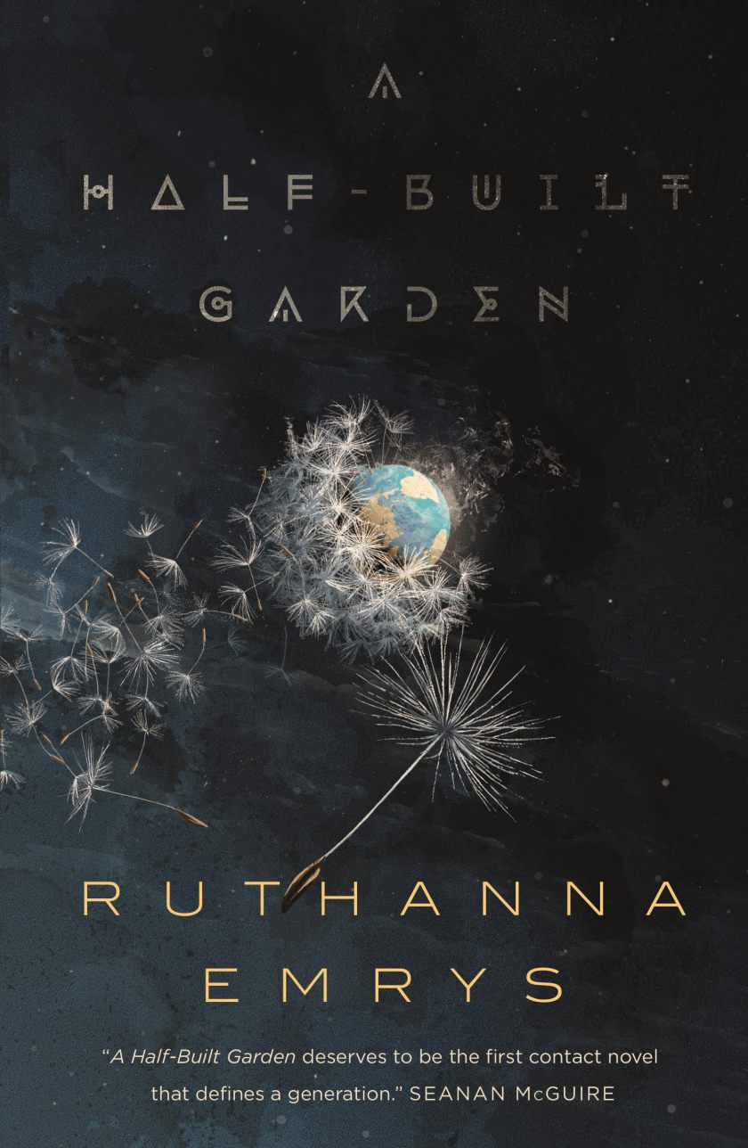 The Macmillan cover art for Ruthanna Emrys's 'A Half-Built Garden.'