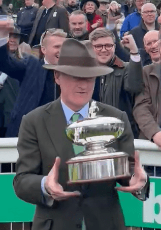 WILLIE MULLINS BRITISH CHAMPION TRAINER