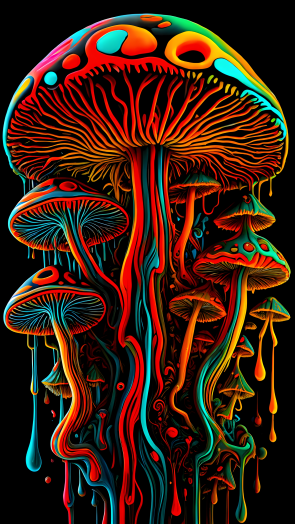 Psychedelic Dreams [OC] [2304X4096]