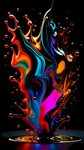 Splash of Paint [2304X4096]