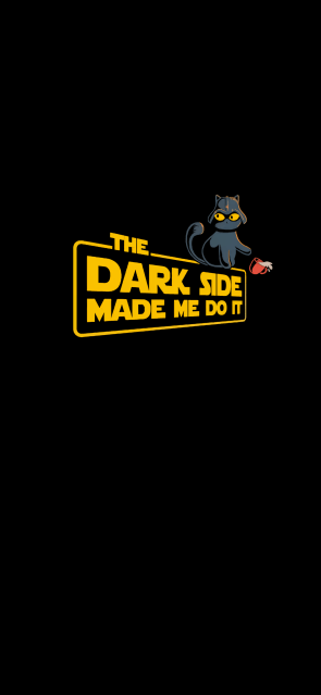 The Dark Side Made Me Do It…. *Welcome Back to the Dark Side* (1440×3120)