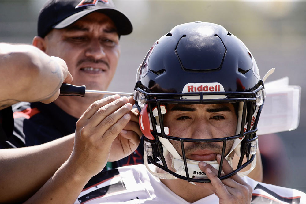 La evolución del casco de fútbol americano a través de los años